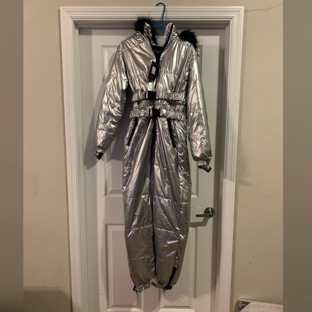 Silver Snowsuit/Ski Suit